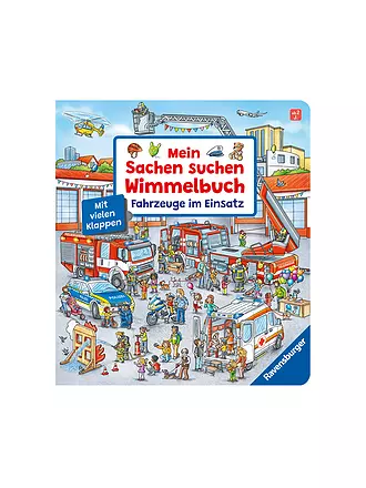 RAVENSBURGER | Wimmelbuch - Fahrzeuge im Einsatz, Stefan Lohr | 